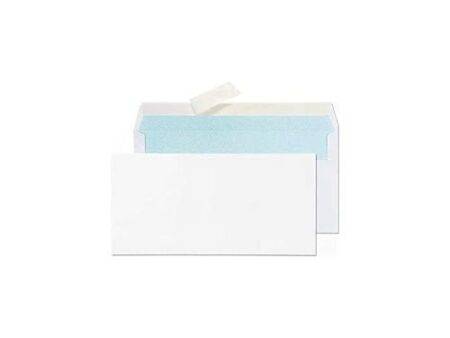 Envelopes 80 Gsm 9 X 4 inches Peel Box Of 500 Pcs - Image 1