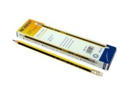 Modest MS 566 HB 122 Pencil with Eraser Pkt/12 Pcs - Image 1