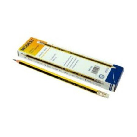 Modest MS 566 HB 122 Pencil with Eraser Pkt/12 Pcs