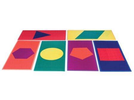 ACTIV COLOUR SHAPE MATS  SET OF 6-BS - Image 1