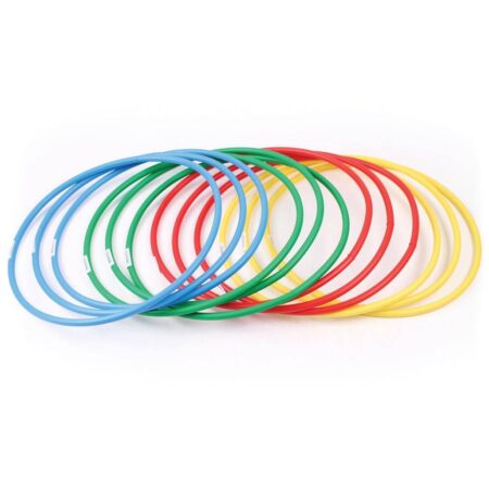 DELUXE HOOP  450MM,MIXED COLOURS, BAG OF 24-BS - Image 1