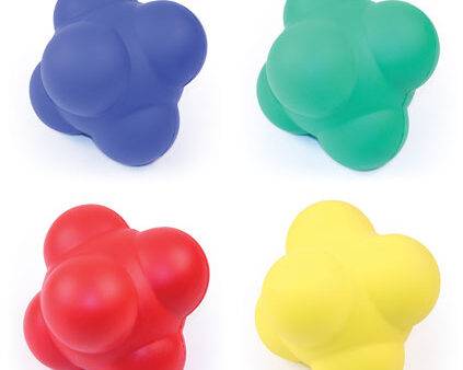 LARGE FOAM BOBBLY WOBBLY BALL  SET OF 4-BS - Image 1