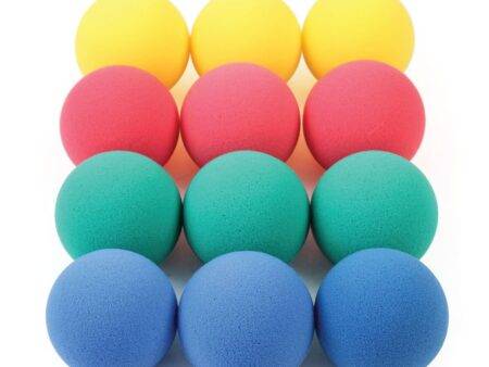 CUT FOAM SOFT SPONGE BALL  90MM, SET OF 12-BS - Image 1