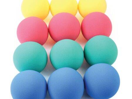 CUT FOAM SOFT SPONGE BALL  LOW BOUNCE (30KG/M3), 200MM, SET OF 12-BS - Image 1