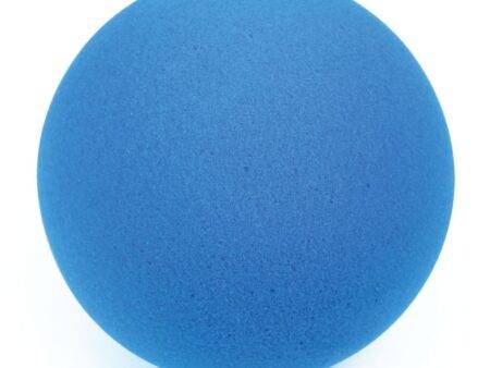 CUT FOAM SOFT SPONGE BALL  LOW BOUNCE (30KG/M3), 200MM, BLUE-BS - Image 1