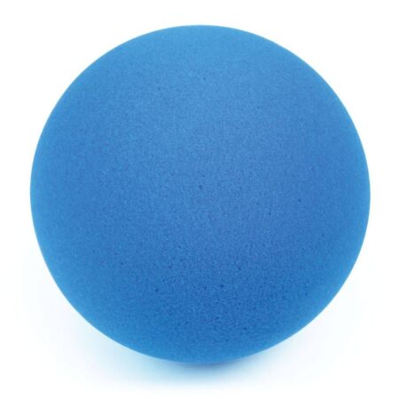 CUT FOAM SOFT SPONGE BALL LOW BOUNCE (30KG/M3), 200MM, BLUE-BS - Image 1