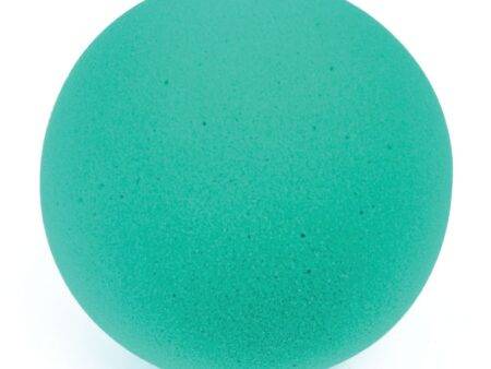 CUT FOAM SOFT SPONGE BALL  LOW BOUNCE (30KG/M3), 200MM, GREEN-BS - Image 1