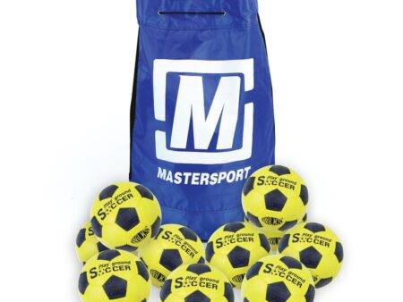 MASTERPLAY PLAYGROUND FOOTBALL  SIZE 4, BAG OF 10-BS - Image 1