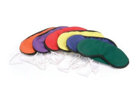COLOURED BLINDFOLD SET  SET OF 6-BS - Image 1