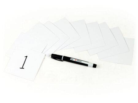 DRY WIPE CARD  SET OF 10-BS - Image 1