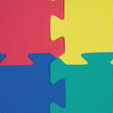 INTERLOCKING CHILDREN'S PLAY MATTING - 10MM TILE 460 X 460MM-BS - Image 1