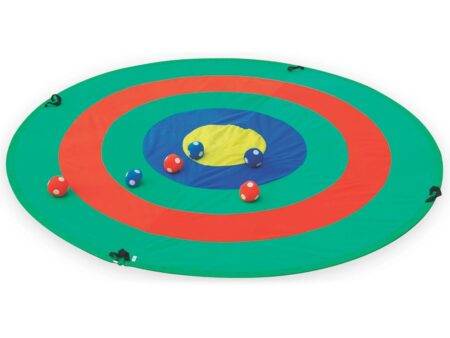 RAINBOW DISC TARGET  C/W 6 BALLS-BS - Image 1