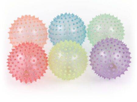 SPIKY CRYSTAL BALL 15CM, SET OF 6-BS - Image 1