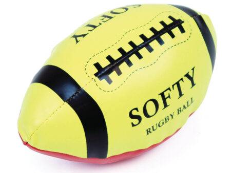 SOFTY PLAY BALL  RUGBY SHAPE, LENGTH 200MM-BS - Image 1