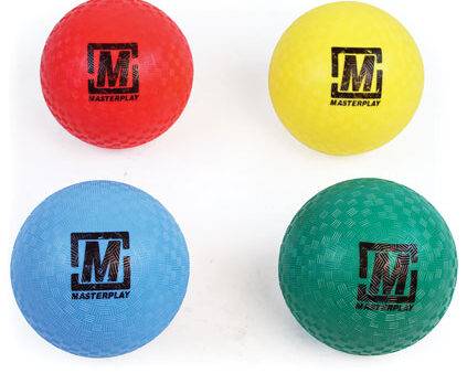 MASTERPLAY PLAYGROUND BALL  215MM, SET OF 4-BS - Image 1