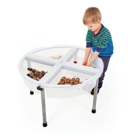 School Stationery Supplies EXPLORATION CIRCLE SET CLEAR TRAYS-BS - Image 1