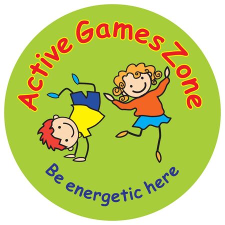 PLAYTIME ZONE SIGNS ACTIVE GAMES ZONE-BS - Image 1
