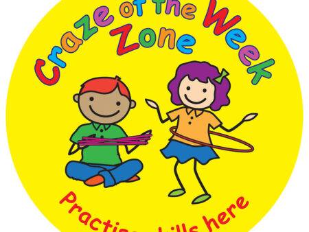 PLAYTIME ZONE SIGNS  CRAZE OF THE WEEK ZONE-BS - Image 1