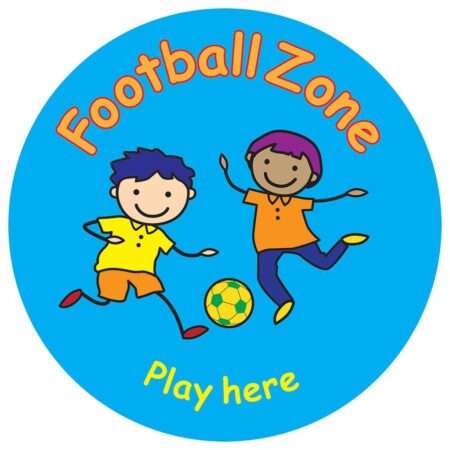 PLAYTIME ZONE SIGNS FOOTBALL ZONE-BS - Image 1