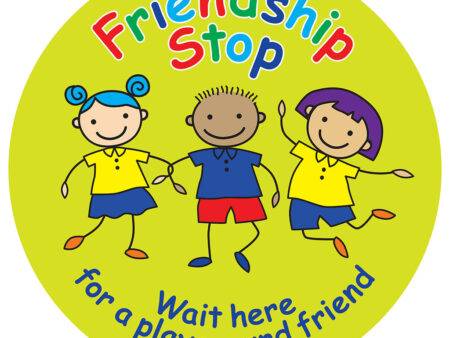 PLAYTIME ZONE SIGNS  FRIENDSHIP STOP-BS - Image 1