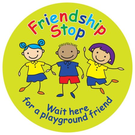 PLAYTIME ZONE SIGNS FRIENDSHIP STOP-BS - Image 1