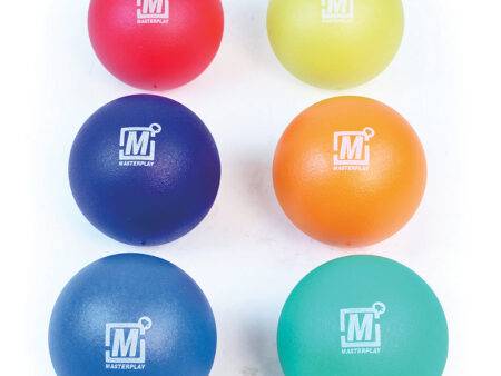 MASTERPLAY FOAM BELL BALL DIA. 15CM, SET OF 6-BS - Image 1
