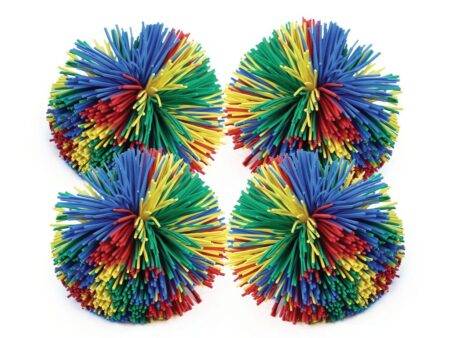 BAND BALL  6CM DIA., SET OF 4-BS - Image 1