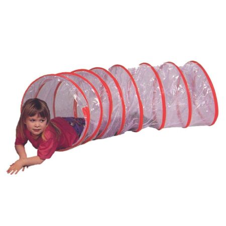 PLAY TUNNEL  1.83M X 57CM DIA., CLEAR-BS - Image 1