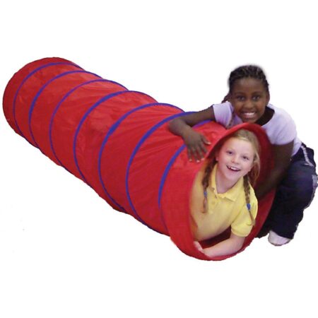 PLAY TUNNEL  1.83M X 57CM DIA., RED-BS - Image 1