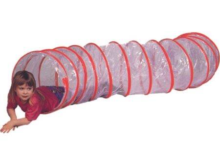 PLAY TUNNEL  2.74M X 57CM DIA., CLEAR-BS - Image 1