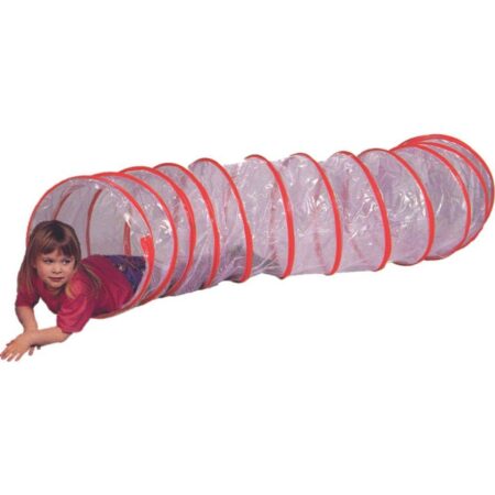PLAY TUNNEL  2.74M X 57CM DIA., CLEAR-BS - Image 1