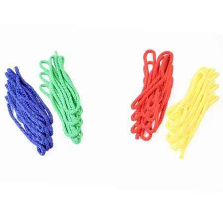 COLOURED GYM ROPE  3M, SET OF 12-BS - Image 1