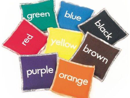 COLOURED BEAN BAG  BAG OF 8-BS - Image 1