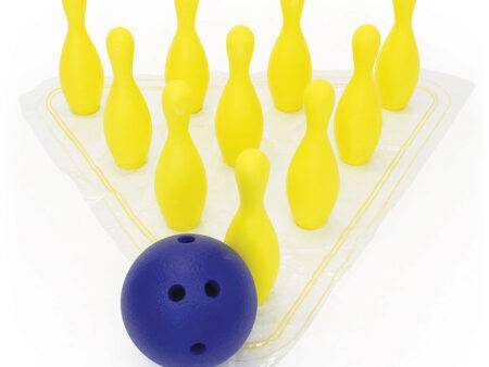 SOFT MOULDED FOAM BOWLING SET  WITH MAT-BS - Image 1