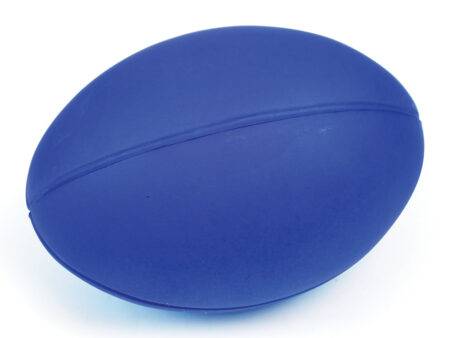 SKINNED FOAM MIDI RUGBY BALL  BLUE-BS - Image 1