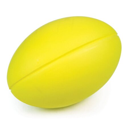 SKINNED FOAM MIDI RUGBY BALL  YELLOW-BS - Image 1
