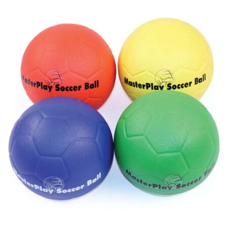 MASTERPLAY PU-SKIN PANELLED BALL  SIZE 3, SET OF 4-BS - Image 1