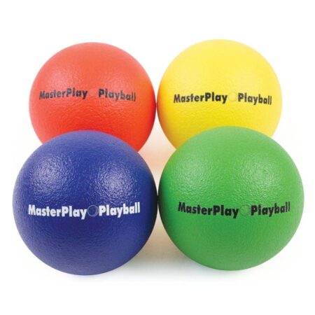 MASTERPLAY PU-SKIN BALL 160MM, SET OF 4-BS - Image 1