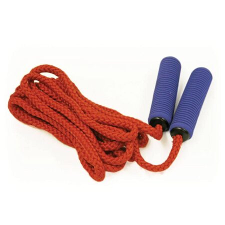 FOAM HANDLE SKIPPING ROPE  5M, BAG OF 6-BS