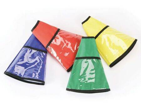 CLEAR POCKET CONE SLEEVE  SET OF 10-BS - Image 1