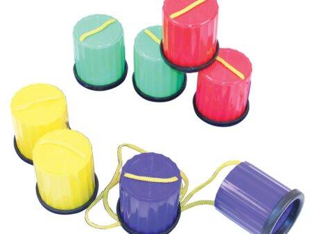 PLASTIC NON-SLIP STILTS SET OF 4-BS - Image 1