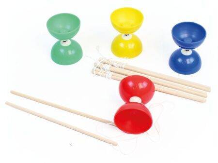CHILDREN'S TRAINING DIABOLO  SET OF 4-BS - Image 1