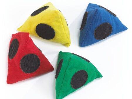 HOOK AND LOOP PYRAMID BEAN BAG  BAG OF 36-BS - Image 1