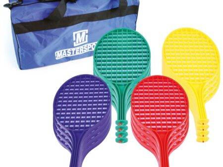 MINI PLASTIC RACKET  300MM, BAG OF 16-BS - Image 1
