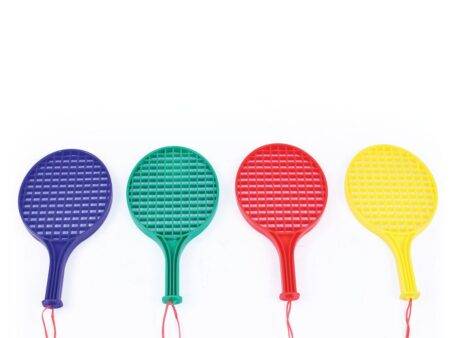 MINI PLASTIC RACKET  300MM, SET OF 4-BS - Image 1