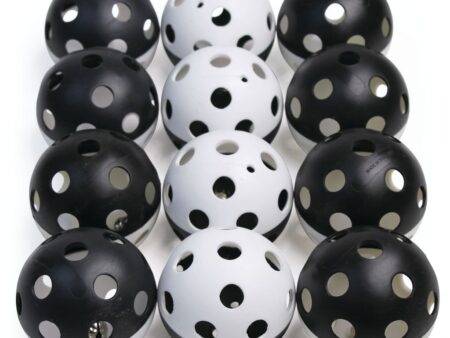 AIR FLOW BELL BALL 93MM, BLACK/WHITE-BS - Image 1