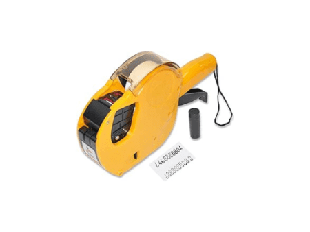 FIS 2 Line Printing Label Machine Yellow - Image 1