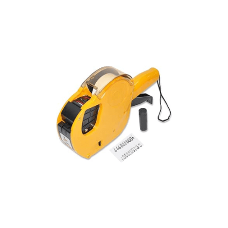 FIS 2 Line Printing Label Machine Yellow