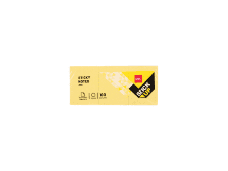 Deli Sticky Notes 1.5x2-inch Yellow - Image 1