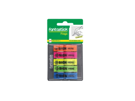 Fantastick Sign Here Tape Flags Multicolor - Image 1